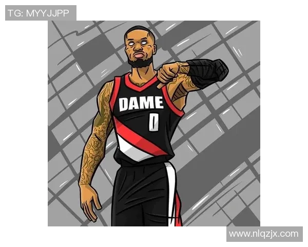 篮球明星与动漫风格完美结合的创意插画作品欣赏